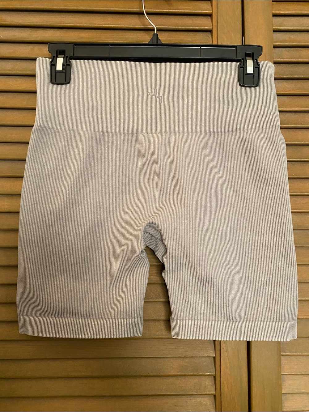 JoyLab Ribbed High-Waist Bike Shorts - Picture 3 of 4